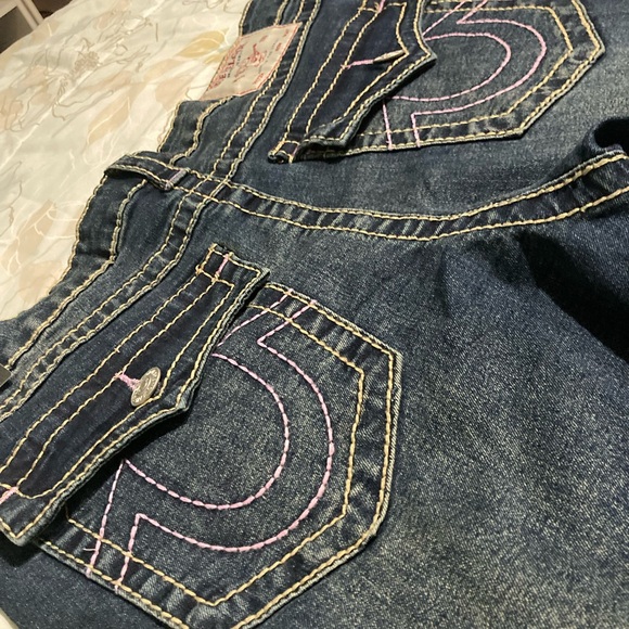 True Religion Blue Joey mid rise flare denim - Picture 6 of 6